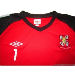 2010-11 Lincoln City Player Issue (Anyon) No.1 Training Shirt