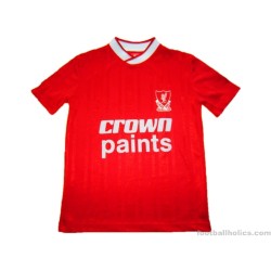 1987-88 Liverpool Retro Home Shirt