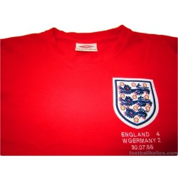 1966 England 'World Cup Final' Retro Away Shirt v West Germany