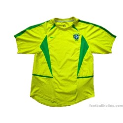 2002-04 Brazil Home Shirt