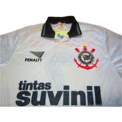 1995-96 Corinthians (Marcelinho Carioca) No.7 Home Shirt