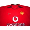 2002-04 Manchester United Ferdinand 6 Home Shirt