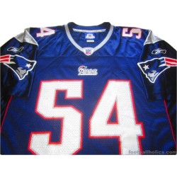 2002-08 New England Patriots Bruschi 54 Home Jersey