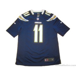 2012 San Diego Chargers Royal 11 Home Jersey