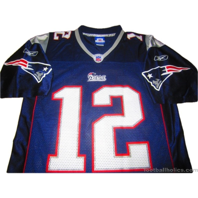 New England Patriots #12 Tom Brady Color Rush Legend Home Jersey - Navy