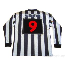 1998-2000 SG Wattenscheid 09 Match Worn (Dikhtiar) No.9 Home Shirt