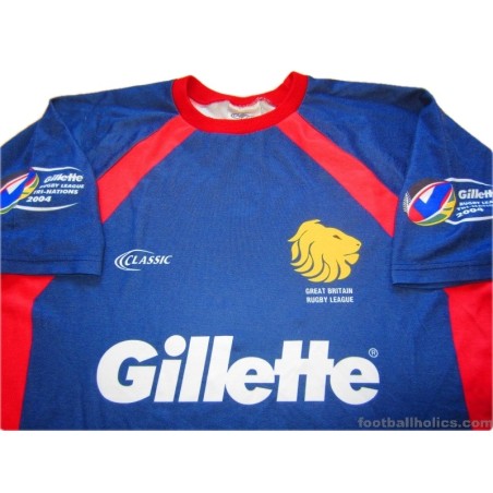 2004 Great Britain Lions Player Issue Training Shirt