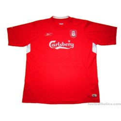 2004-06 Liverpool Gerrard 17 Home Shirt