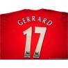 2004-06 Liverpool Gerrard 17 Home Shirt