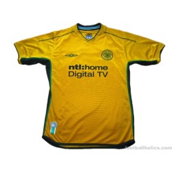 2002 Celtic Larson Away Kit ( M ) – Saturdays Football