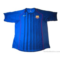2004-05 FC Barcelona Away Shirt