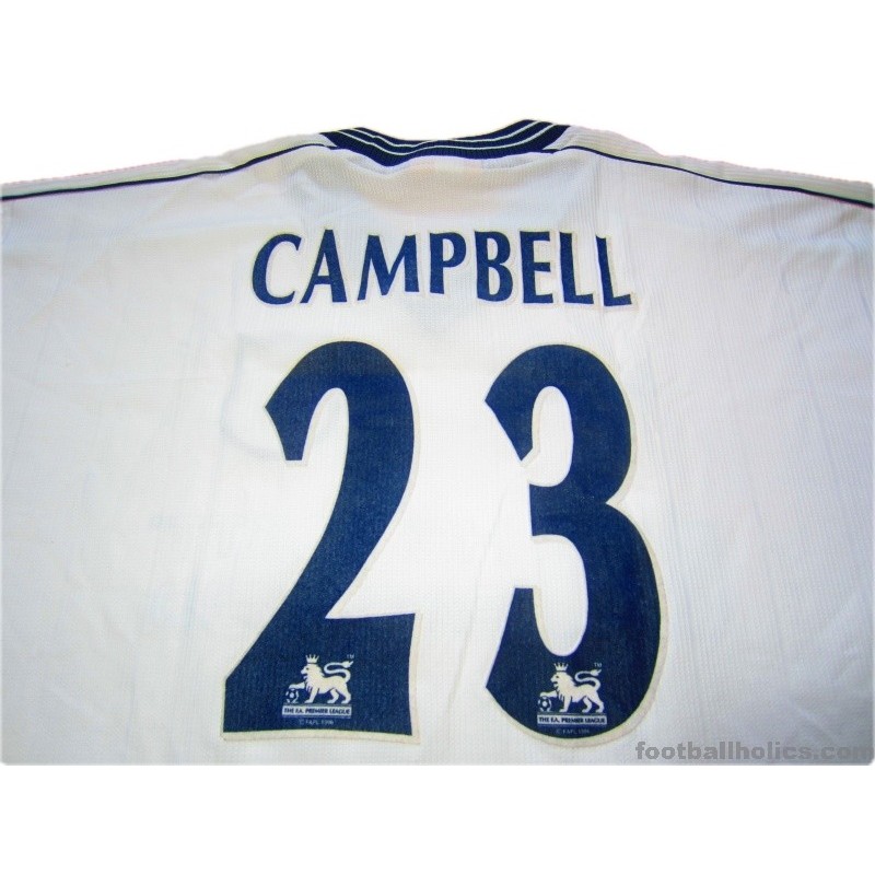 1997-99 Tottenham Hotspur Campbell 23 Home Shirt