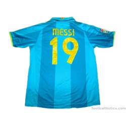 2007-09 FC Barcelona 'Camp Nou' Messi 19 Away Shirt