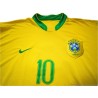 2006-08 Brazil Ronaldinho 10 Home Shirt