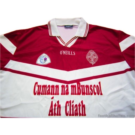 2001-04 Cumann na mBunscol Dublin Match Worn No.17 Home Shirt