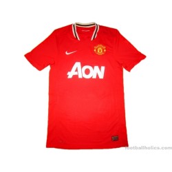 2011-12 Manchester United Cantona 7 Home Shirt