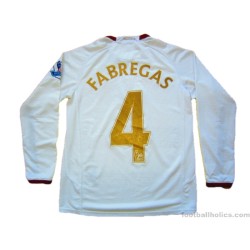 2007-08 Arsenal Player Issue Fabregas 4 Away Shirt