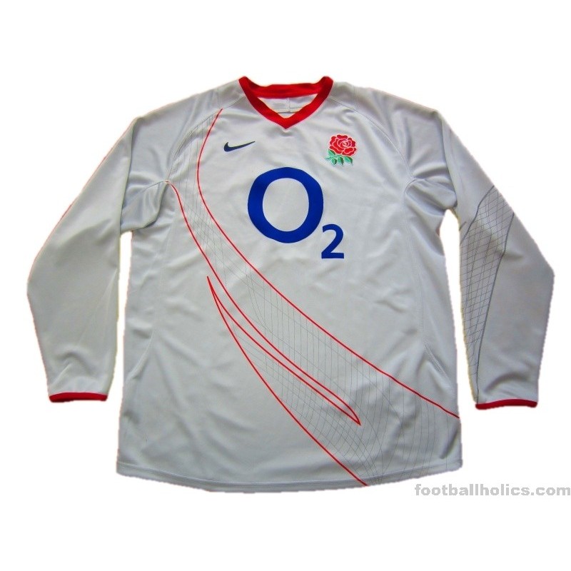 2007-08 England Player Issue Training Shirt