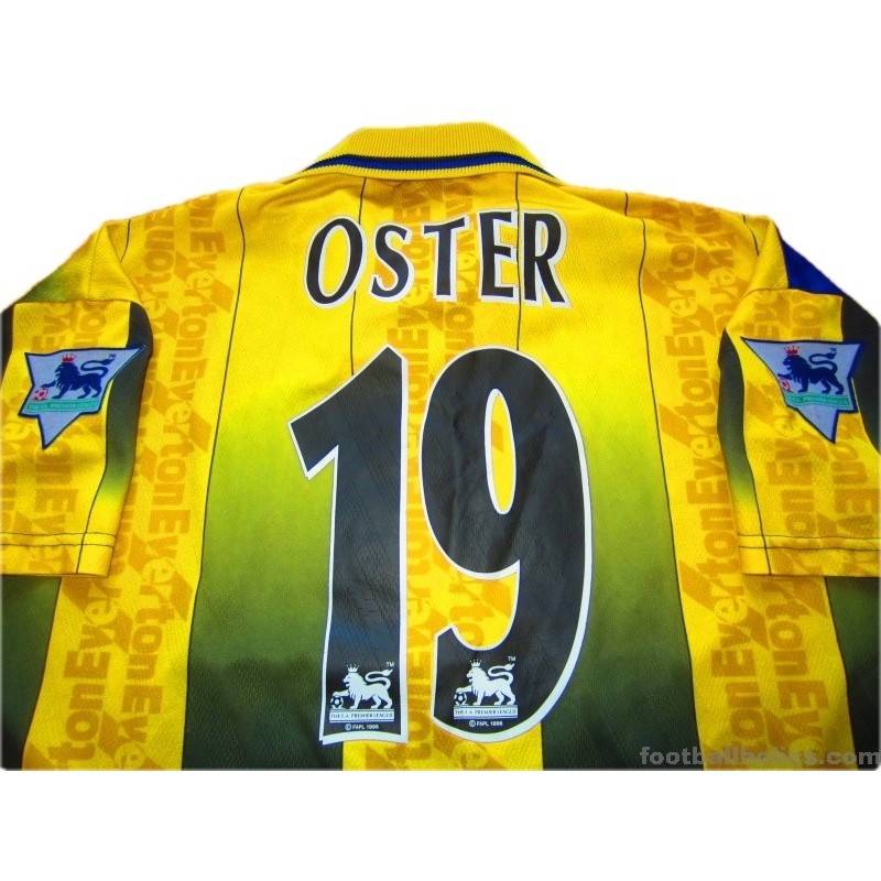 1997-98 Everton Oster 19 Away Shirt