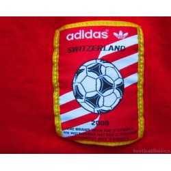 2008 Switzerland 'Euro' Retro Home Shirt