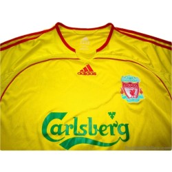 2006-07 Liverpool Gerrard 8 Away Shirt