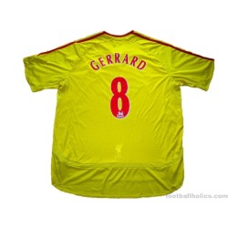2006-07 Liverpool Gerrard 8 Away Shirt