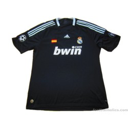 2008-09 Real Madrid Champions League Third Shirt