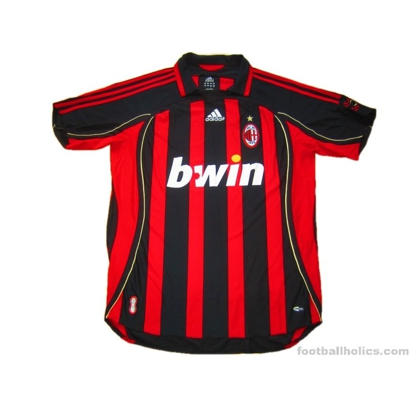 2006-07 AC Milan Home Retro Jersey