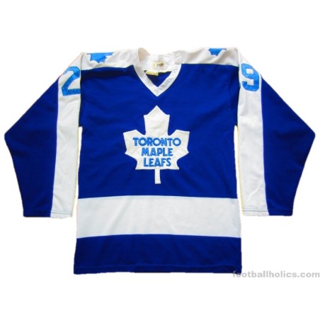 1976-78 Toronto Maple Leafs Palmateer 29 Goalkeeper Jersey