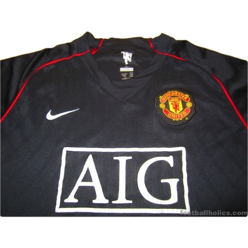 2007-08 Manchester United Tevez 32 Away Shirt