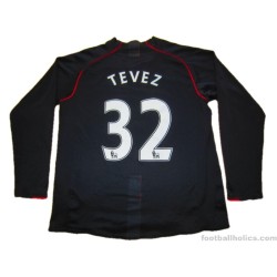 2007-08 Manchester United Tevez 32 Away Shirt