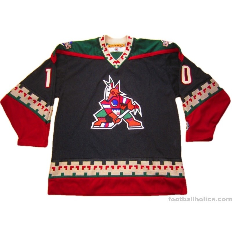 Phoenix coyotes game worn jersey online