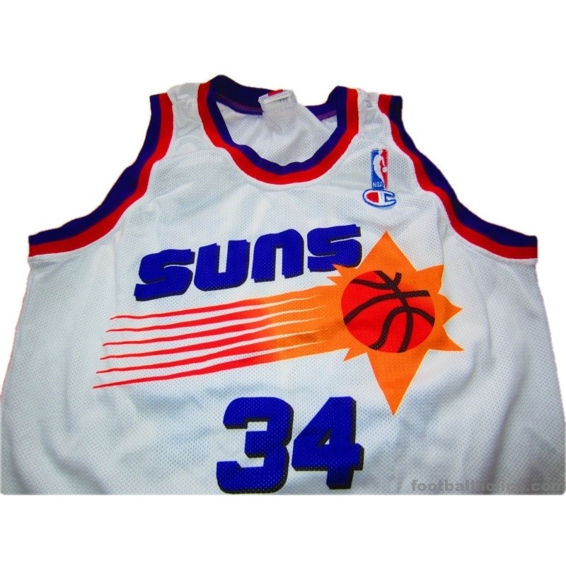 1992-96 Phoenix Suns Barkley 34 Home Jersey