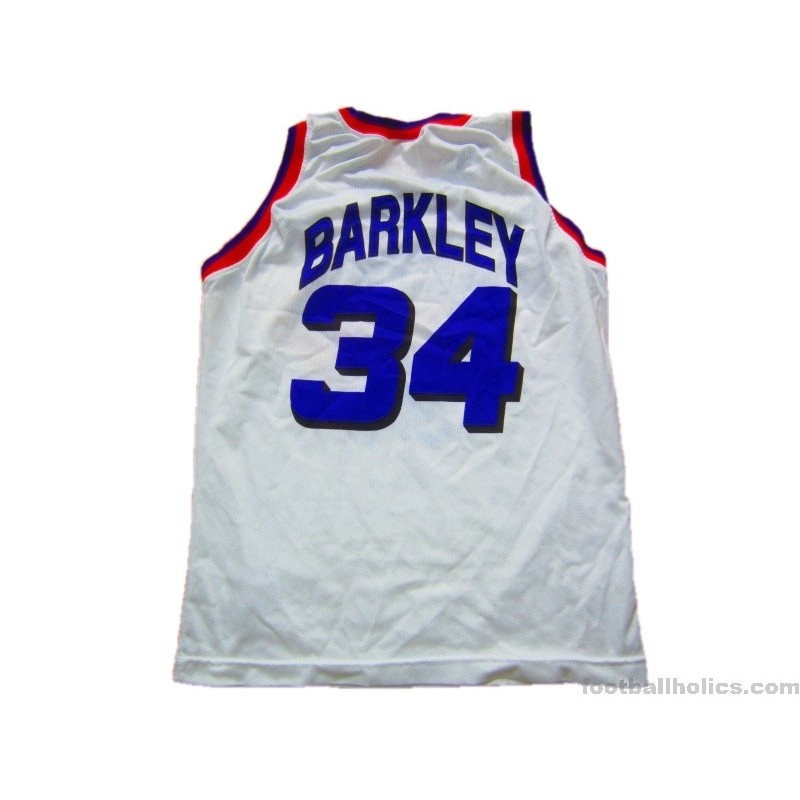 CHARLES BARKLEY  Phoenix Suns 1992 Home Throwback NBA Basketball