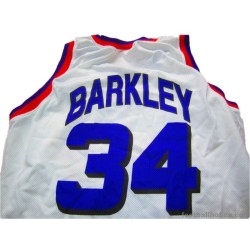 1992-96 Phoenix Suns Barkley 34 Home Jersey