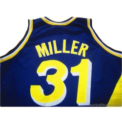 1994-97 Indiana Pacers Miller 31 Road Jersey