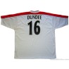 1998-99 Liverpool Match Issue Dundee 16 Uefa Cup Away Shirt v Valencia