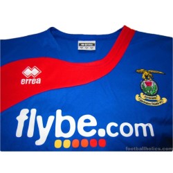 2009-10 Inverness Thistle Match Worn No.20 Home Shirt