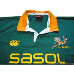 2004-05 South Africa Springboks Pro Home Shirt