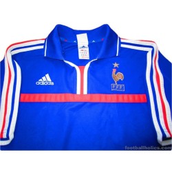 2000-02 France Home Shirt