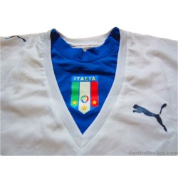 2006 Italy Player Issue Away Shirt