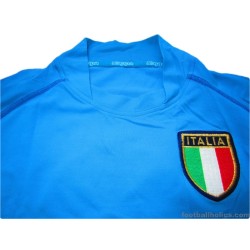 2002 Italy (Gattuso) No.8 Home Shirt