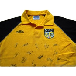 2006-07 NAC Breda 'Signed' Polo Shirt