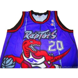1995-98 Toronto Raptors Stoudamire 20 Road Jersey
