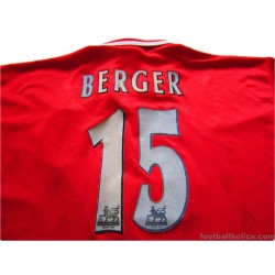 1996-98 Liverpool Berger 15 Home Shirt