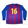 2007-08 Knap FC Match Worn No.16 Home Shirt