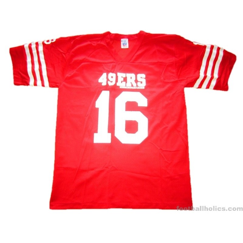 1979-92 San Francisco 49ers (Montana) No.16 Retro Home Jersey