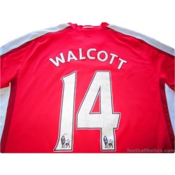 2008-10 Arsenal Walcott 14 Home Shirt