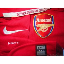 2008-10 Arsenal Walcott 14 Home Shirt