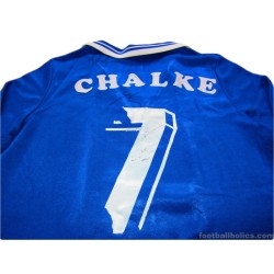 1979-80 Schalke Match Worn No.7 Home Shirt